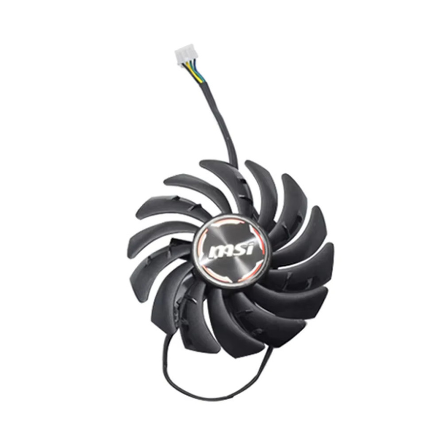 MSI Grafikkarten-Kühlerlüfter für RTX 2080 Duke und 2080Ti in Schwarz, 95 mm - Bild 2
