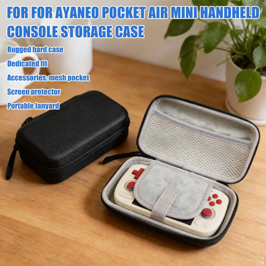 Ayaneo Pocket Mini Stoßfeste Aufbewahrungstasche für Handheld-Spielkonsolen in Schwarz - Bild 2
