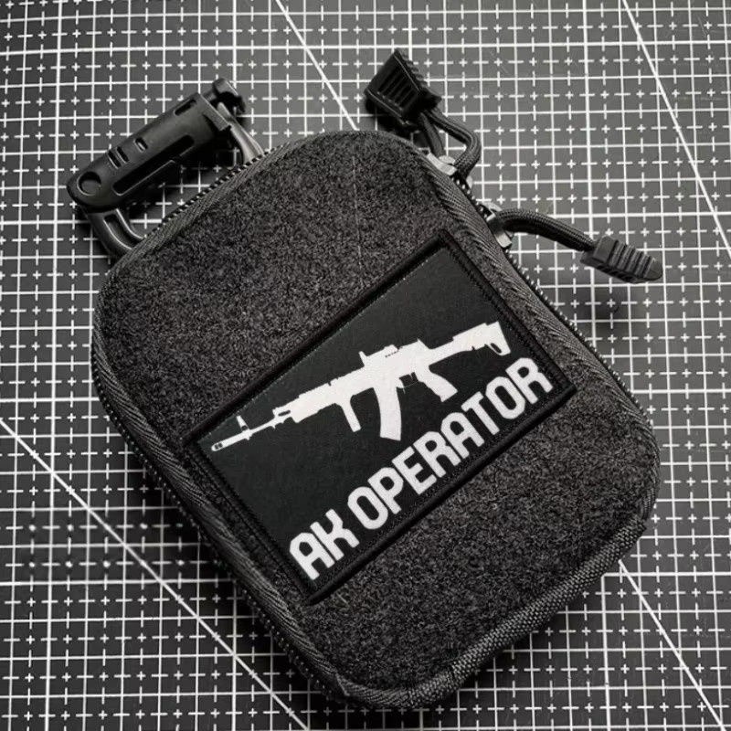 AK 47 Operator Taktischer Aufnäher, Unisex - Bild 2
