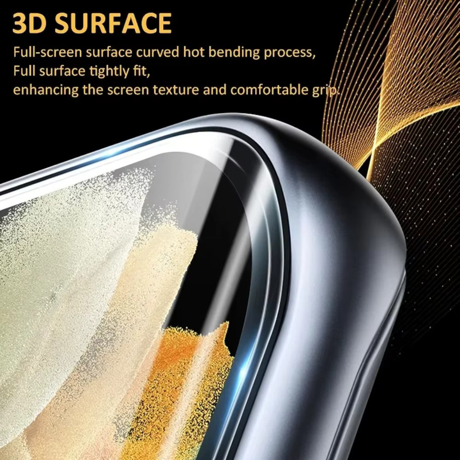 2 Stück Displayschutzfolien aus gehärtetem Glas für Samsung Galaxy S25 S24 S23 S22 S21 Ultra Plus FE, transparent - Bild 4