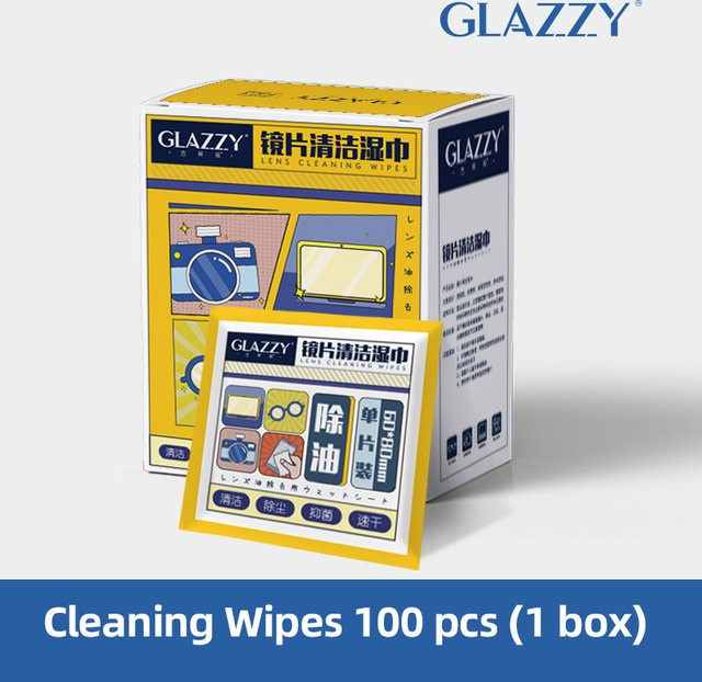 Glazzy Reinigungstücher, 100 Stück - Bild 1