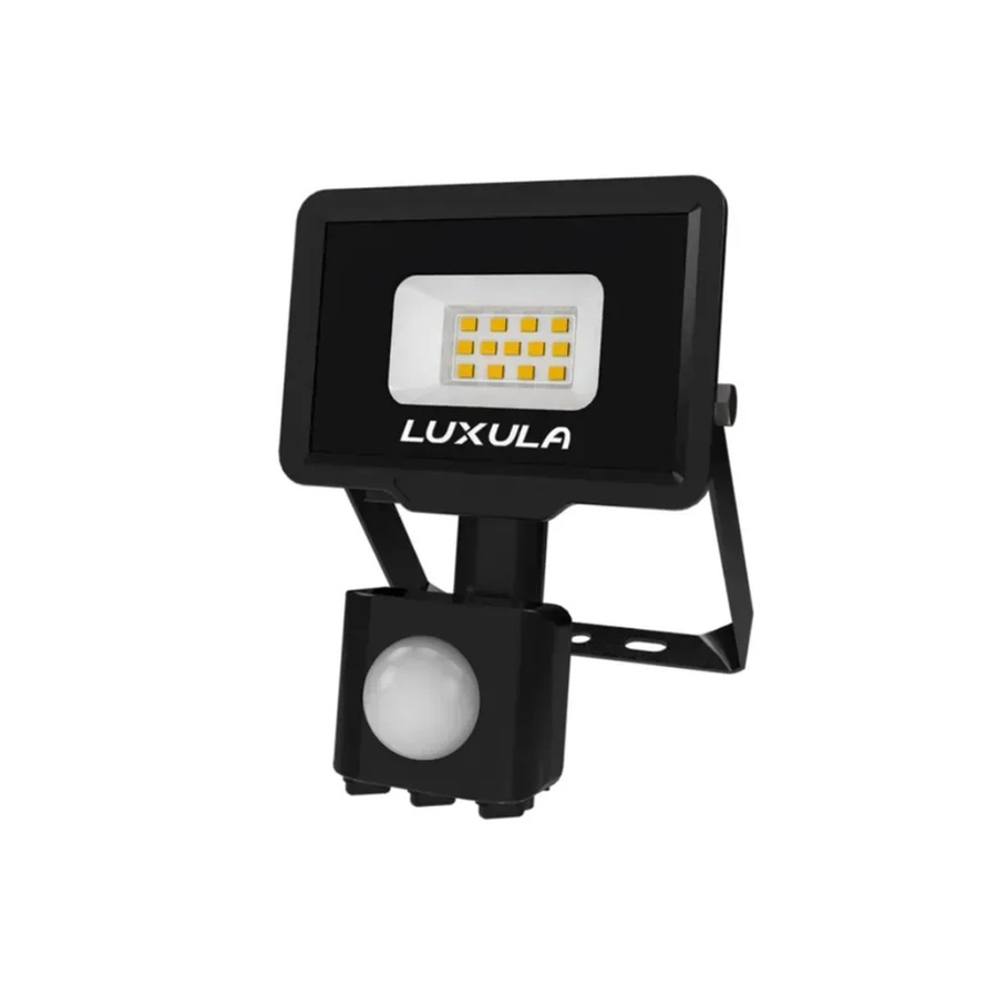 LUXULA LED Außenstrahler mit Bewegungsmelder, 10W Fluter in Schwarz, 1000lm, 4000K Neutralweiß, IP65 wetterfest - Bild 2