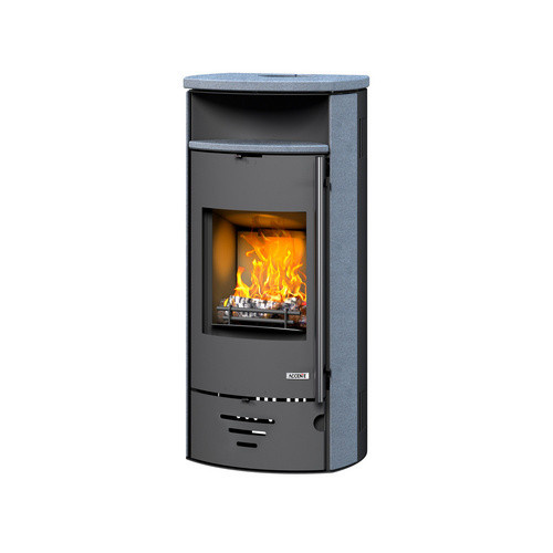 accente Ofen CASABLANCA 4.0 GTS aus Granitstein in Grau, B x H: 53 x 112,6 cm - Bild 2