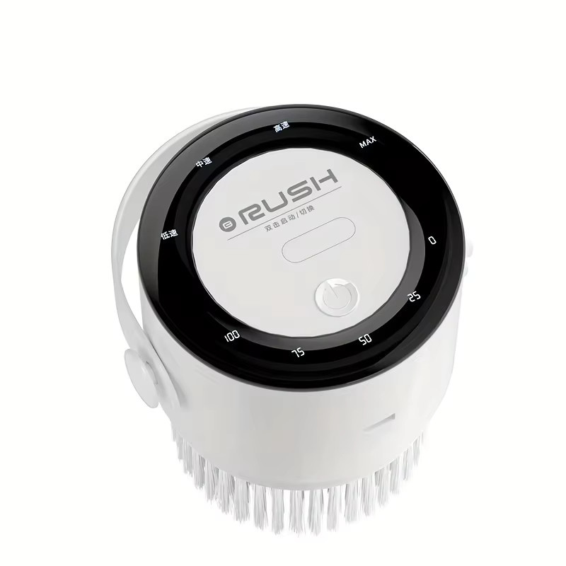 Untior 3-in-1 Elektrische Reinigungsbürste mit 3 austauschbaren Bürstenköpfen in Weiß - Bild 5
