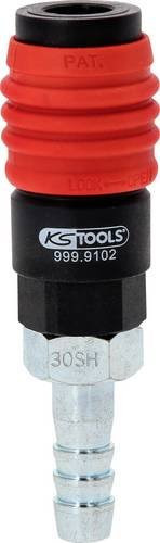 KS Tools 999.9102 Druckluft-Sicherheitskupplung in Rot - Bild 1