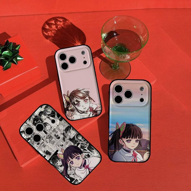 Mesuca Handyhülle Kanao Anime Design für iPhone 17 16 15 Pro Max 12 11 X XR XS Max in Schwarz und Multicolour - Bild 1