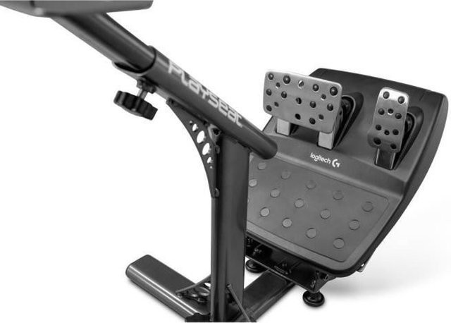 Logitech G Playseat Racing Bremspedal in Grau und Schwarz - Bild 1