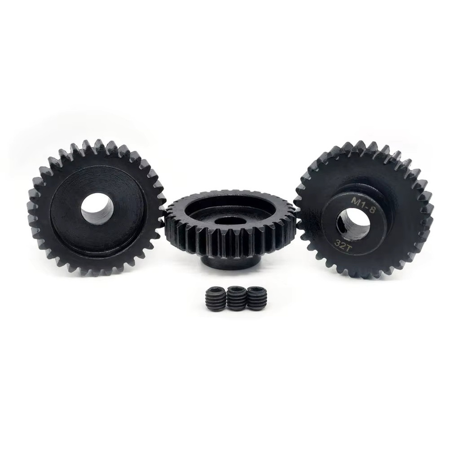 BOGIRC M1 8mm Pinion-Motorgetriebe, Metall, Schwarz - Bild 2