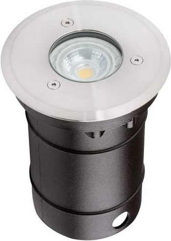Kanlux BERG DL-10O Bodeneinbauleuchte für den Garten aus Edelstahl in Silber mit GU10 LED-Sockel - Bild 1