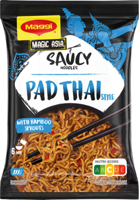 Maggi Magic Asia Saucy Noodles Pad Thai Style 128 g - Bild 1