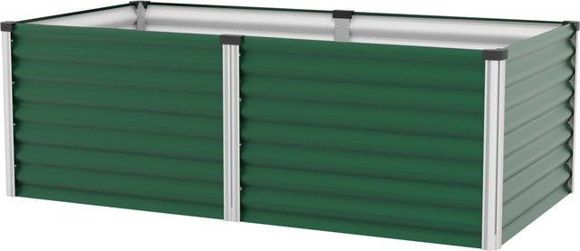 Vitavia Hochbeet Linus 630 in Seegras/Grün aus Aluminium, B/T/H: 96 x 188 x 63 cm - Bild 4