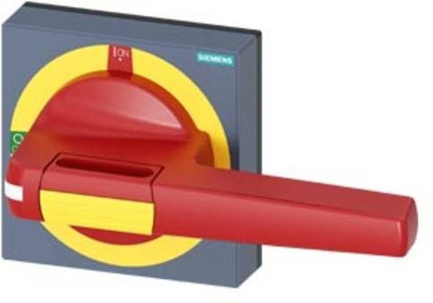 Siemens Handhabe in Rot und Gelb 8UD18513AF05 - Bild 1