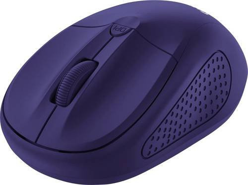 Trust Primo Wireless Maus in Blau mit USB-Anschluss und 1600 DPI - Bild 1