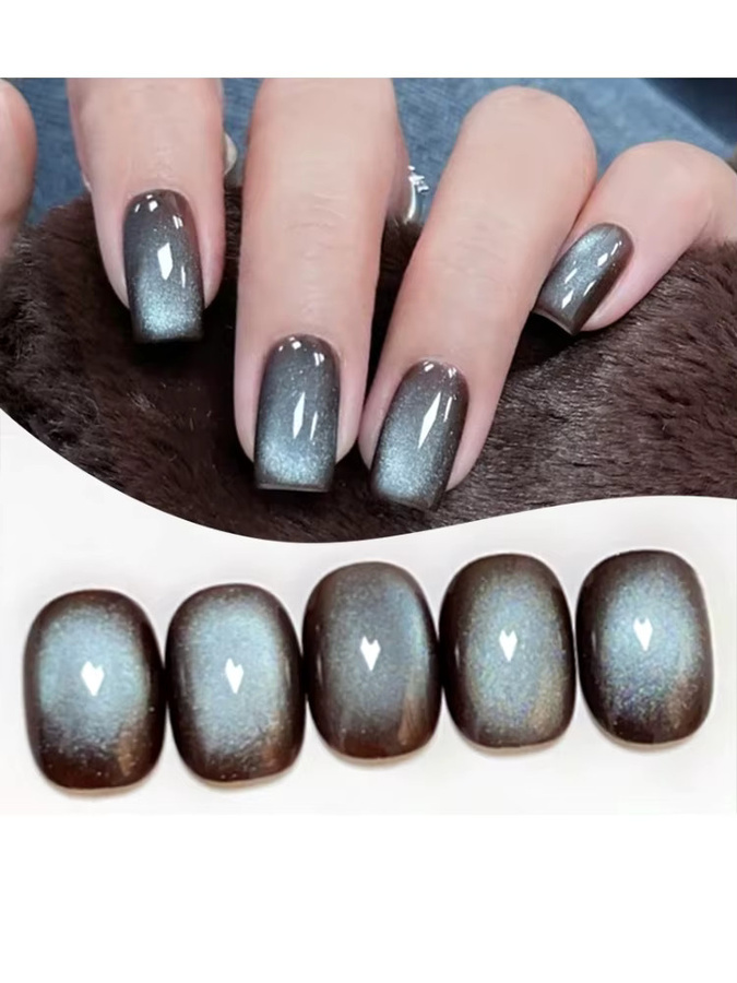 BORN PRETTY Mint Chocolate Gel-Nagellack, 10 ml, Schimmernd - Bild 7