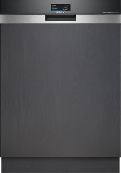Siemens Teilintegrierter Einbau-Geschirrspüler SN57ES00CD in Edelstahl Silber, Breite: 60 cm - Bild 1