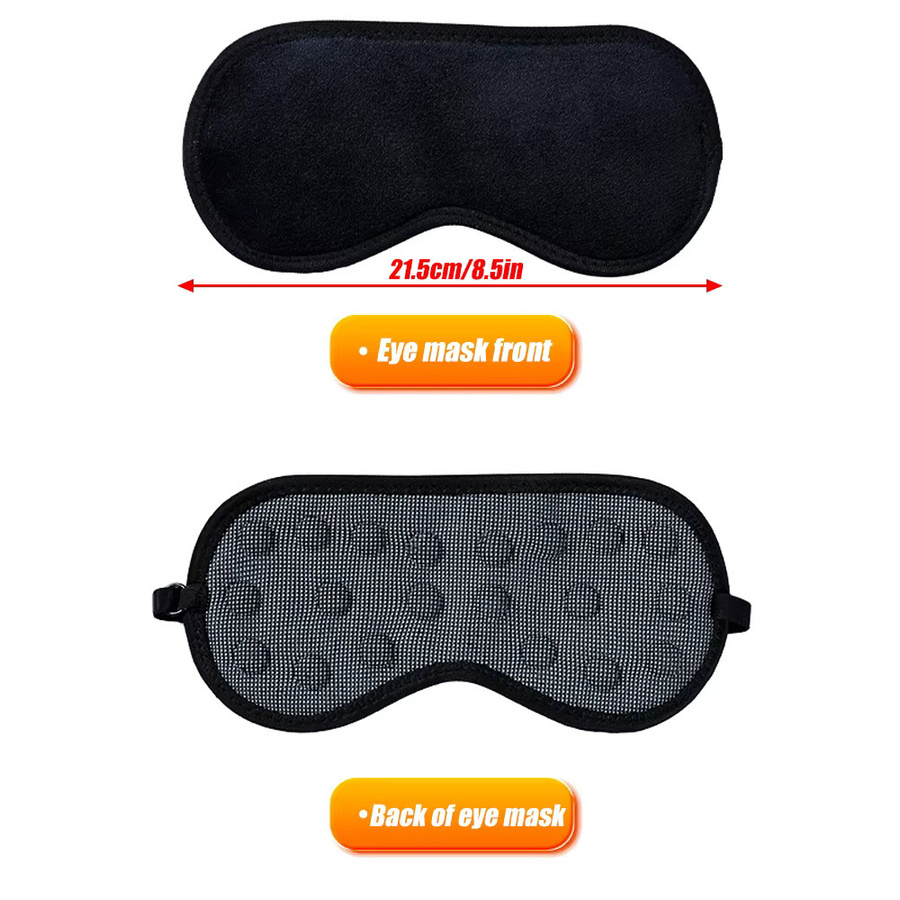 Tcare Magnetische Augenmaske Schlafmaske, Unisex, Samt - Bild 3