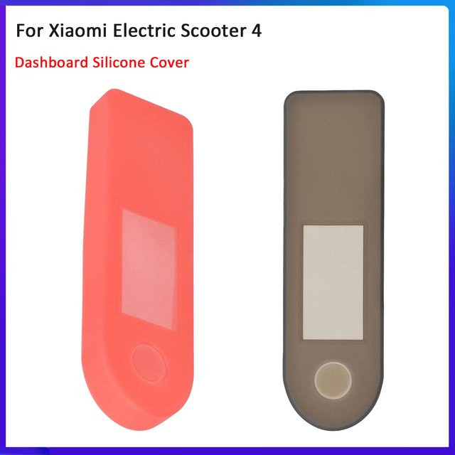Wasserdichte Silikon-Abdeckung für das Armaturenbrett des Xiaomi Electric Scooter 4 in Rot - Bild 1