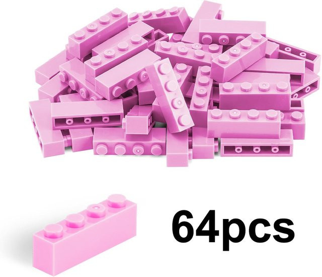 Yiran toy SteinBausteine FigurenSteine, Rosa, ab 6 Jahren - Bild 1