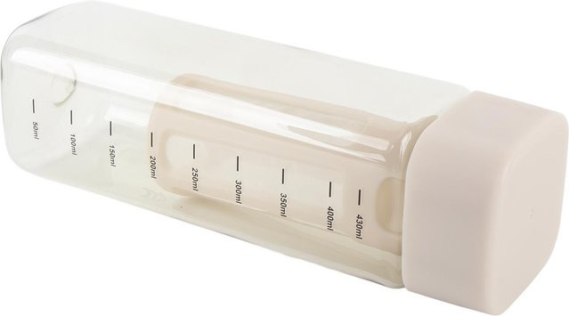 Koogeelife Tragbare Cold Brew Flasche Eiskaffeezubereiter in Cremeweiß und Transparent - Bild 1
