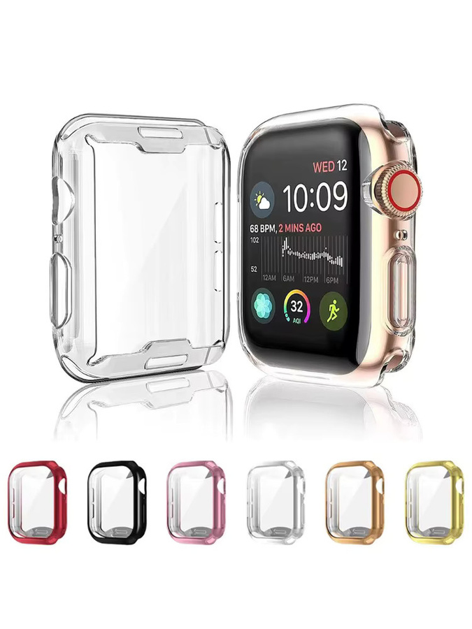 Apple Uhrenzubehör TPU-Hülle, Silikon, blau, Unisex - Bild 6