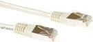 ACT Cat6a SSTP PiMF Ethernet LAN Netzwerkkabel, Farbe: Beige, Länge: 25 m - Bild 1