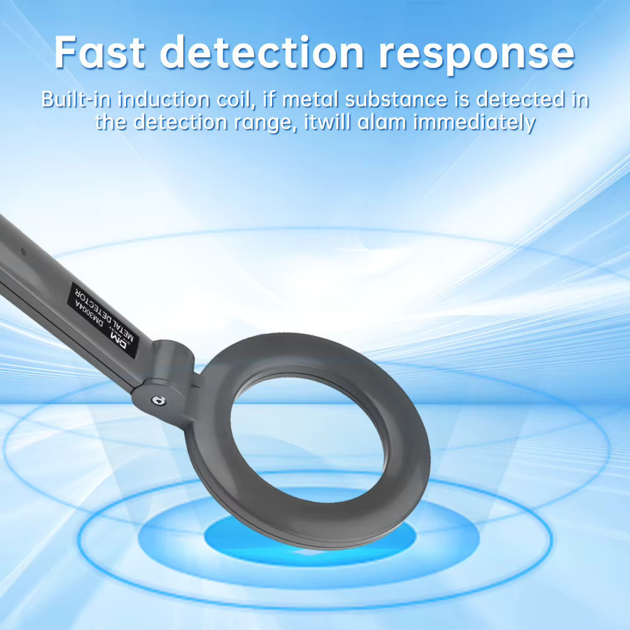 Aideepen Handmetalldetektor DM3004A in Braun und Grau mit hoher Empfindlichkeit - Bild 2