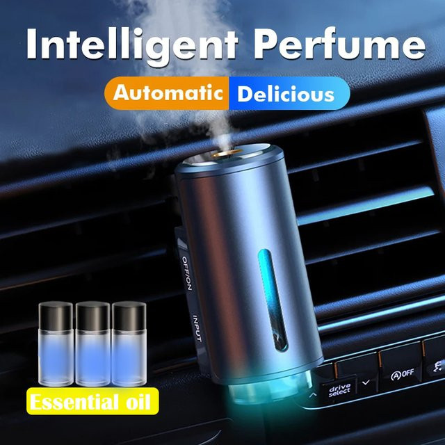 XMSJ Elektrischer Aroma Diffusor für das Auto als Lufterfrischer und Luftbefeuchter zur Geruchsentfernung - Bild 1
