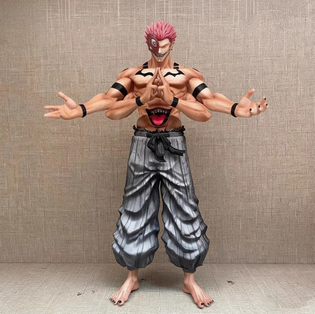 Bandai Jujutsu Kaisen Ryomen Sukuna Itadori Yuji, Actionfigur, 31 cm - Bild 1