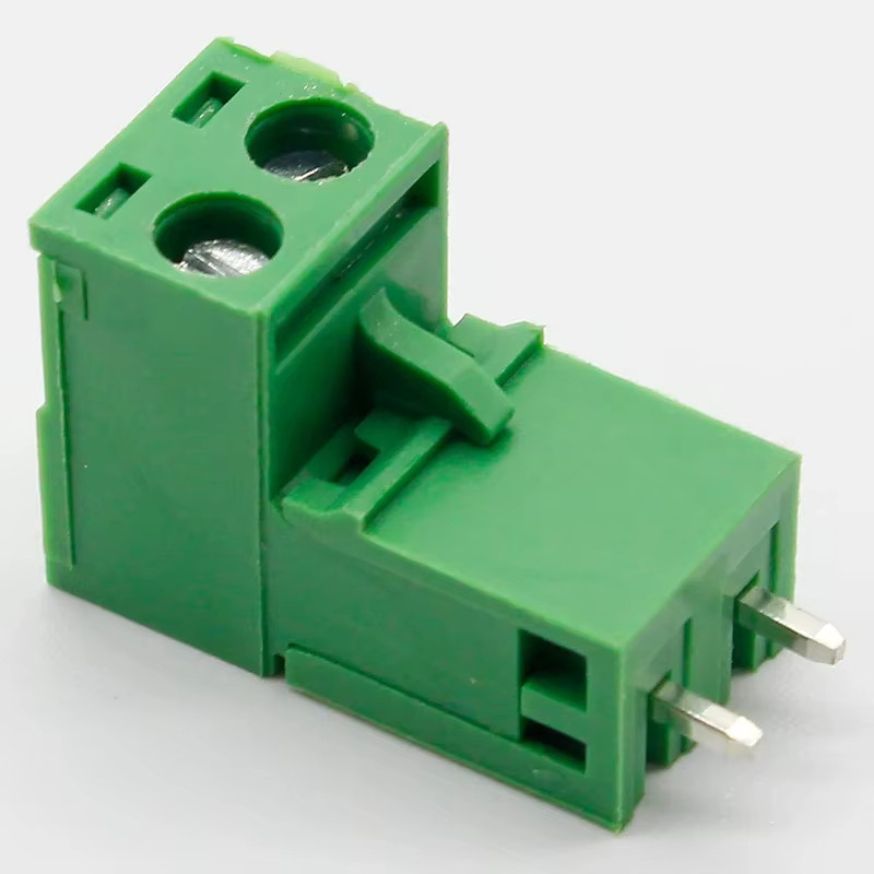 10 Sets ELECAPITAL HT5.08 2-Pin-Anschlussstecker mit geradem Stift, grün, 5,08mm Rastermaß, 300V 10A PCB-Schraubklemmenblock - Bild 2