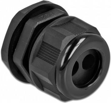 Delock 60371 Kunststoff Gehäuse in Schwarz - Bild 1