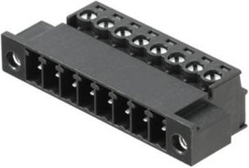 Weidmüller Stiftgehäuse-Kabel BC/SC in Schwarz mit 4 Polzahl und 3.81 mm Rastermaß, 50 Stück - Bild 1