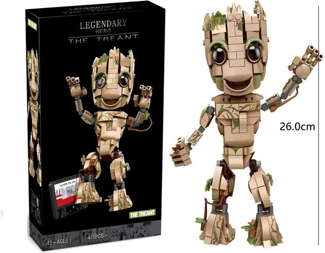 Marvel Legends Avengers Bausteine, Iron Man Spider Man Groot Rocket Raccoon, Set / Bundle, ab 14 Jahre - Bild 1