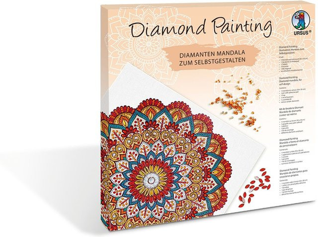 URSUS Diamond Painting Mandala Mosaik - Bild 1