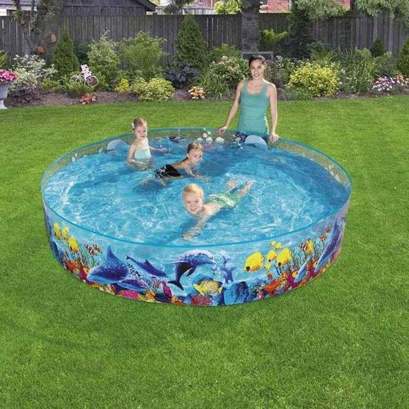 Bestway Fill 'N Fun Odyssey Planschbecken Durchmesser: 244 cm, Höhe: 46 cm - Bild 3