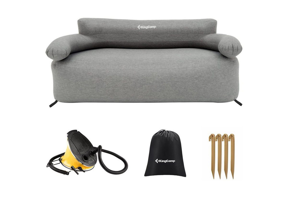 KingCamp Camping Couch Air Sofa Granit Lounge Outdoor Luftmatratze - Bild 1