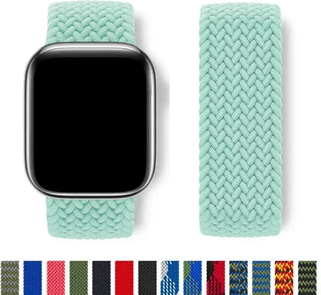 Uhrenarmband Geflochtenes Schlaufenarmband, Nylon, Bunt, Unisex - Bild 1