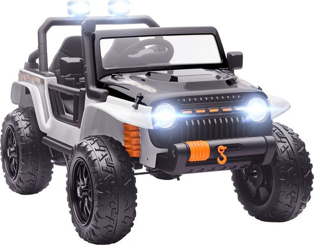 AIYAPLAY Kinder Elektroauto 12V mit Fernbedienung, Licht und Sound - Bild 1