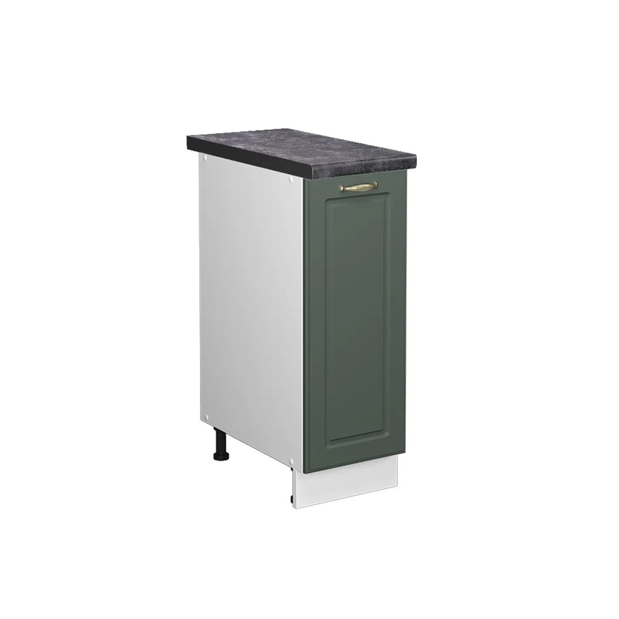 Vicco Apothekerschrank Fame-Line Landhausstil in Grün, Gold, Weiß und Anthrazit, B/T/H: 30 x 60 x 82 cm - Bild 2