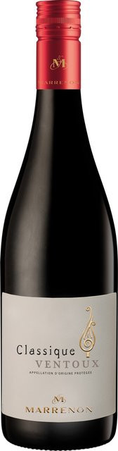 Marrenon Classique Rouge Rotwein, Ventoux, 2023, trocken, 0,75 l - Bild 1
