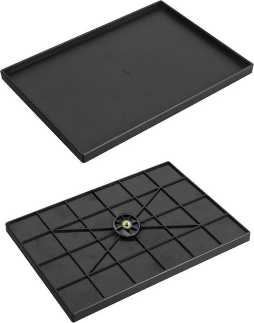 Miwayer Projektoren Tablett Plattform Halter mit 1/4in Schraube Adapter, Schwarz, B/T: 25 x 18 cm - Bild 1