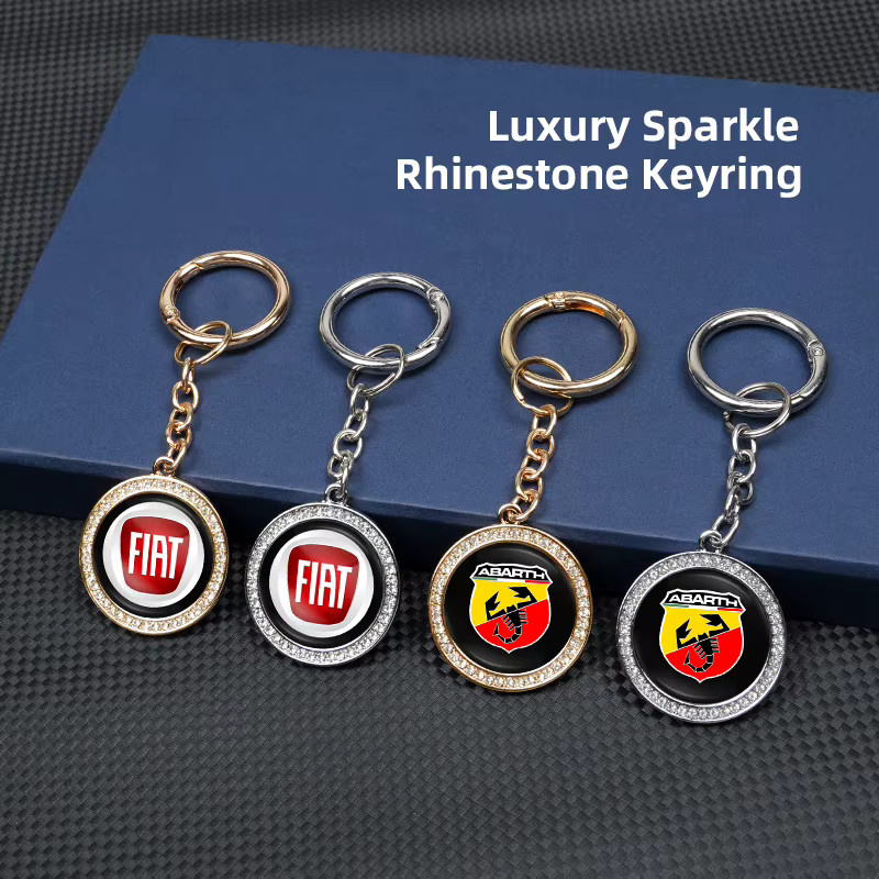 Schlüsselanhänger FIAT, Zinklegierung, Unisex - Bild 2