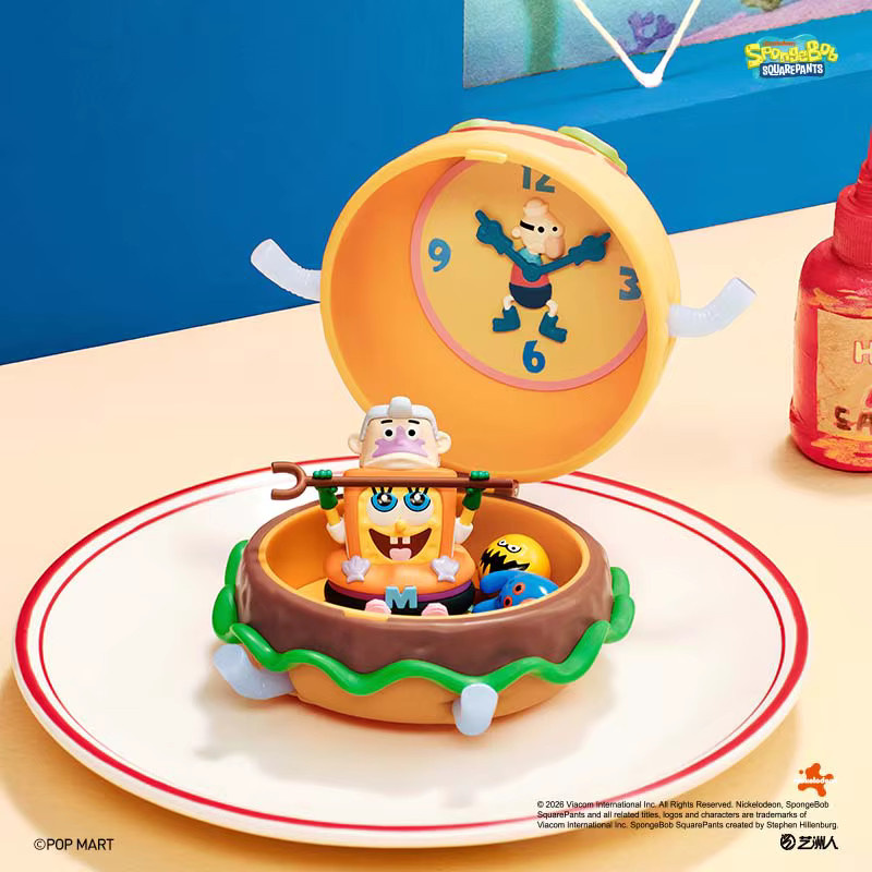 POP MART SpongeBob Krabby Patty Blind Box, Anime-Figur - Bild 4