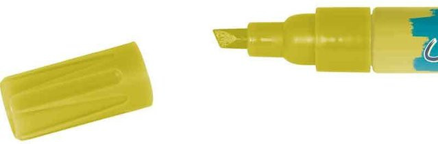 KREUL TRITON Acrylmarker für Profis mit Keilspitze in Hellgrün, 1-4 mm - Bild 1