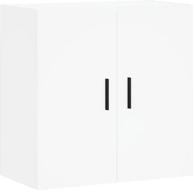 vidaXL Wandschrank Weiß aus Holzwerkstoff B/H/T: 60 x 60 x 31 cm - Bild 1