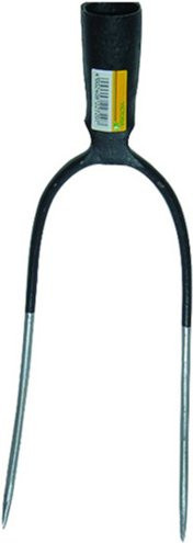 Victoria Heugabel aus Stahl in Silber und Schwarz, Breite: 13 cm - Bild 1