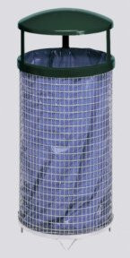 VAR Drahtkorb DK 02 Oberteil moosgrün 75 l - Bild 1