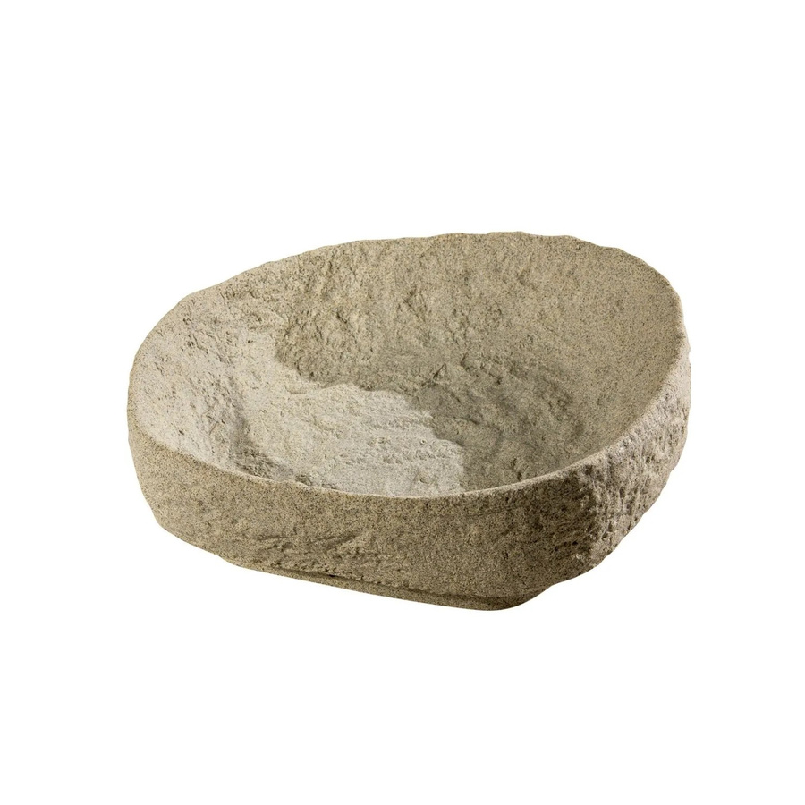 GreenLife Pflanzschale Hinkelstein für Dekor-Regenspeicher, Sand, Rund - Bild 2