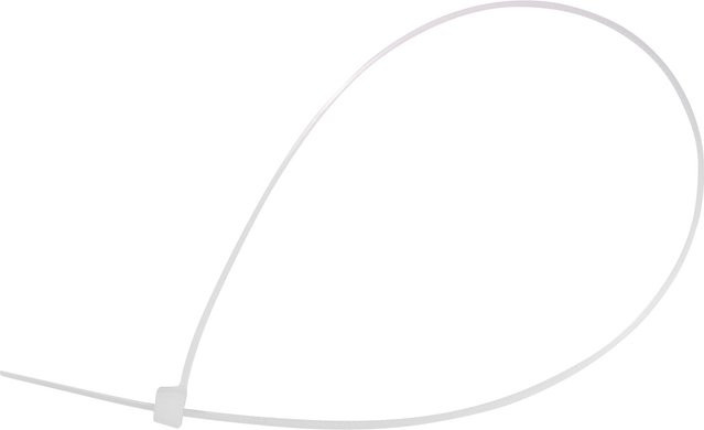 Vivanco Kabelbinder aus Nylon in Transparent, 100 Stück, Breite: 4,8 mm, Länge: 368 mm - Bild 1