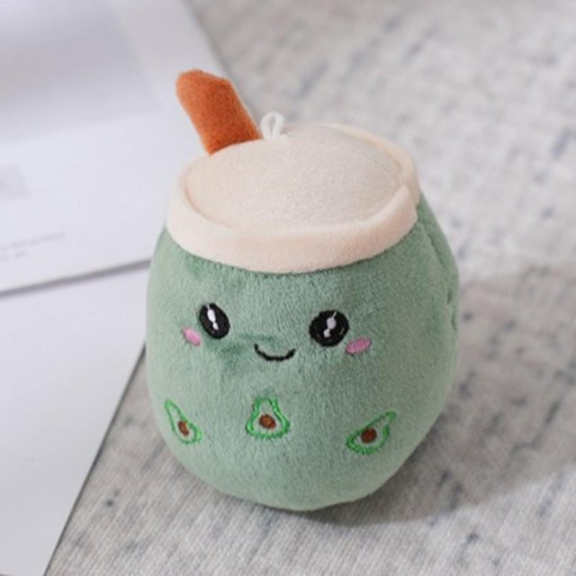 Yiran Health & Beauty Bubble Tea Becher Plüschtier, Plüsch / Textil, 11 cm, ab 3 Jahren - Bild 1