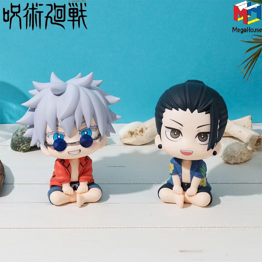 Bandai Jujutsu Kaisen Anime Figur Look Up Q Version Satoru Gojo und Suguru Geto Multicolor, Höhe: 10 cm - Bild 2